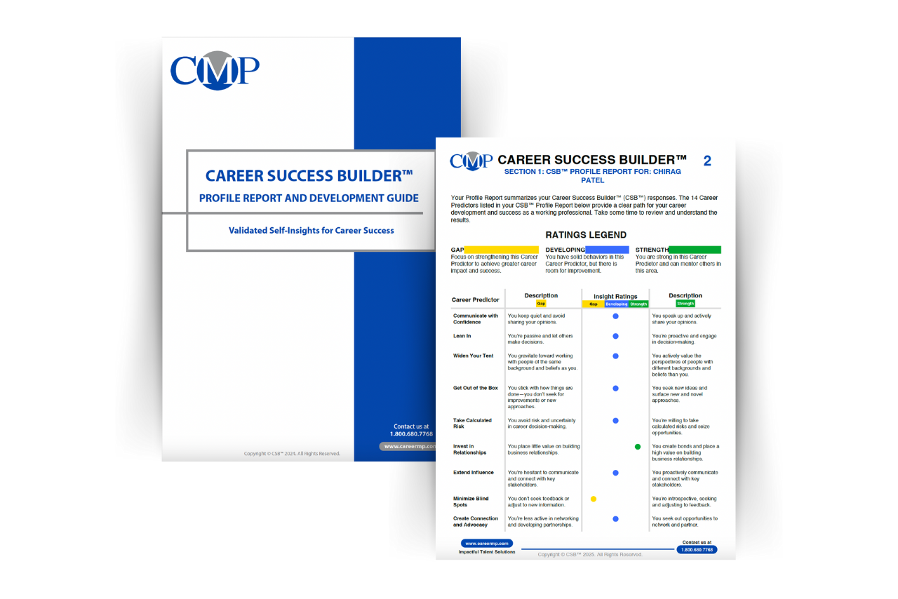 CMP Assessment - Career Success Builder (2)