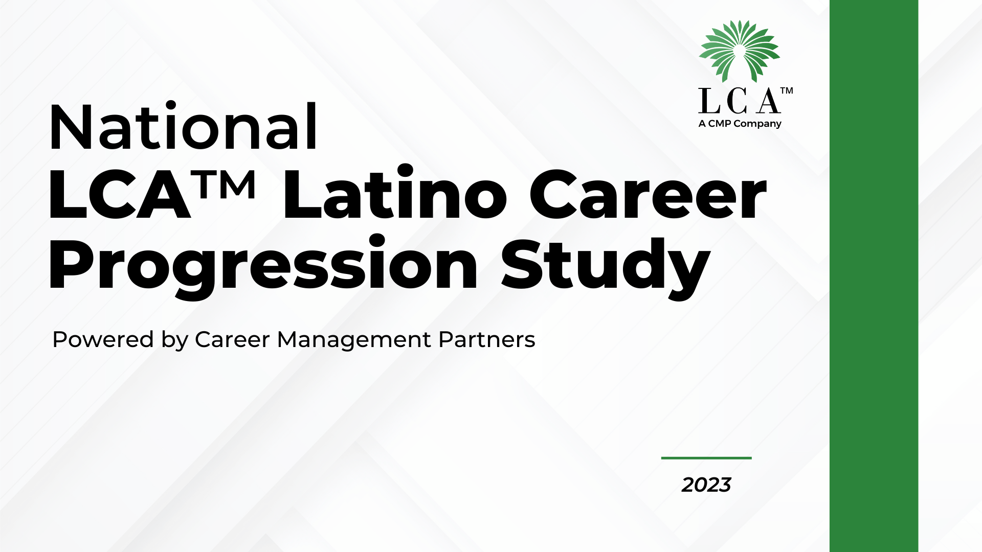 Career Management Partners U.S. Latino Career Progression Study _ 2023